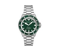 Armani Exchange Sync Men's Black Chronograph Dial Gold Tone Bracelet Watch