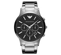 Emporio Armani Sportivo Chrono Dial Silver Strap Men's Watch AR2460