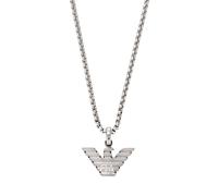 Emporio Armani Jewellery Emporio Armani Eagle Logo Elemental Link Eagle Necklace 2.5 x 1.3cm, 85cm