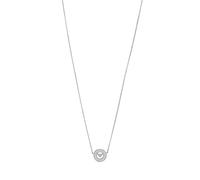 Emporio Armani Silver Round Eagle Logo Necklace EG3585040