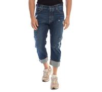 Emporio Armani Straight Leg Trousers with hems 3Z1J09 Men Denim