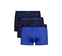 EMPORIO ARMANI Stretch Cotton Boxers Trunks Blue/Navy 3 Pack Size S BNIB/BNWT
