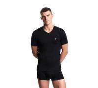 Emporio Armani Stretch Cotton Jersey Short Sleeve V Neck T-shirt
