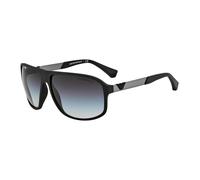 Emporio Armani EA 4029 64 50638G Earmani 4001 Rectangular Sunglasses 56, Black 50638G