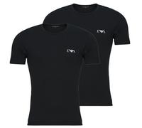 Emporio Armani T shirt 2-PACK CREW NECK T-SHIRT AF14131 in Black EU M
