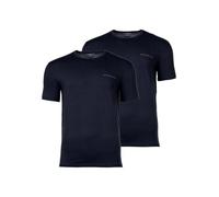 Emporio Armani Underwear 2-Pack T- Shirt Crew Neck Logo, Armani Blu/Armani Blu, Medium