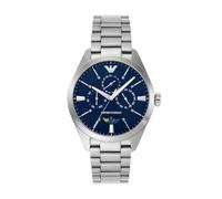 Emporio Armani Silver Mens Multi Dial Watch Claudio AR11553