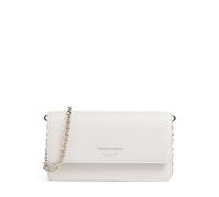 Emporio Armani Vivienne | leather Crossbody bag | white