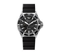 Emporio Armani Watch for Men, Automatic Three-Hand Movement, 42 mm na Stainless Steel Case with a Silicone Strap, AR60062