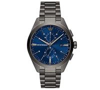 Emporio Armani Watch for Men, Chronograph Movement, 43 mm Stainless Steel Case with a Stainless Steel Strap, AR11481