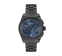 Emporio Armani Watch for Men, Chronograph Movement, Stainless Steel Watch with a 43mm Case Size