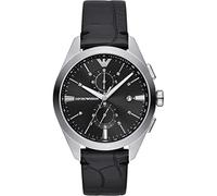 Emporio Armani Mens Claudio Black Dial Watch AR11542