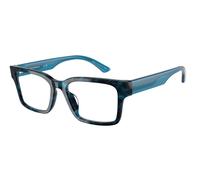 Emporio Armani Woman EA3245U 6180 Optical frames Acetate Blue Transparent Squared Normal