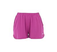 Emporio Armani Woman Eagle Stones Viscose Shorts Beachwear Violet M