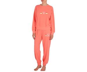 Emporio Armani Woman Light Terry Tracksuit Set Pink M