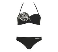EMPORIO ARMANI Woman Lycra Sensitive Bandeau Bikini Black S