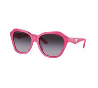 Emporio Armani Woman EA4221 61188G Sunglasses Acetate Rose Grey Geometric Normal Shaded
