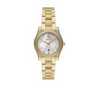 Emporio Armani Women's 32mm Mother Of Pearl Dial & Gold Tone Bracelet Watch
