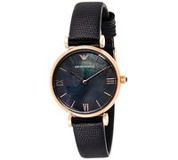 Emporio Armani Womens Analogue Quartz Watch with Leather Strap AR11060