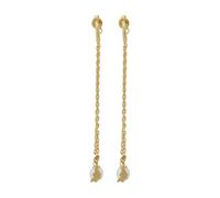Emporio Armani Women's Brass Post Closure Earrings