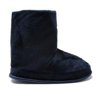 Emporio Armani Womens Classic Bootie Slippers - Blue Textile - Size UK 5