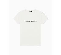 EMPORIO ARMANI Women's Everyday Cotton T-Shirt, White, L