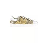 Emporio Armani WoMens Gold Sneaker - Yellow - Size EU 35