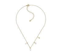 Emporio Armani Women's gold tone lobster clasp closure brass necklace