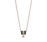 Emporio Armani Women's Green Malachite Components Necklace, EG3569221