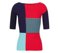 Emporio Armani Womens/Ladies Sweatshirt - Red/Blue - Red/Blue - M