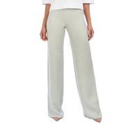 Emporio Armani Womens Palazzo Pants 5NP01T Women - Grey - Size 48 (Waist)