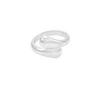 Emporio Armani Women's Silver-Tone Ring,EGS33410405.5