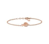 EMPORIO ARMANI Women's stainless steel or brass with Rose gold tone lobster clasp closure bracelet