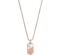 EMPORIO ARMANI Women's Stainless Steel with lobster clasp closure pendant necklace