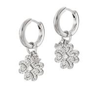 Emporio Armani Women's Sterling Silver huggie Closure Earrings