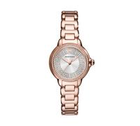 Emporio Armani Women's Stone Set Rose Gold Tone Bracelet Watch