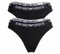 Emporio Armani Ew000402_af13033 Thong 2 Units Black XS Woman