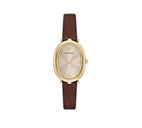 Emporio Armani Women's Analog Quartz Watch with Leather Strap AR11708
