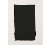 Emporio Armani Wool Knit Scarf with Ribbed Edges - Size: OS - male