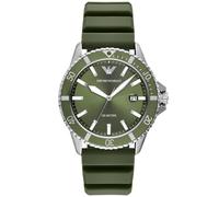 Emporio Armani World Explore AR11638 - Man - 42 mm - Analogue - Quartz - Mineral Glass Green 21 mm