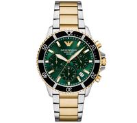 Emporio Armani World Explorer AR11695 - Man - 43 mm - Quartz - Mineral Glass Green 43 mm