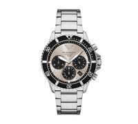 Emporio Armani World Explorer Chronograph Stainless Steel Watch