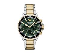 Emporio Armani World Explorer Men's Chronograph Solar Two-Tone Watch