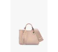 EMPORIO ARMANI X Small Apricot Moka Cross-Body Shopper Bag Size: One S
