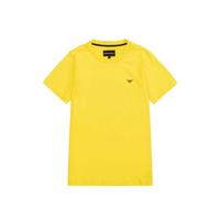 Emporio Armani Yellow Cotton Navy Eagle Logo T-Shirt-5 Years