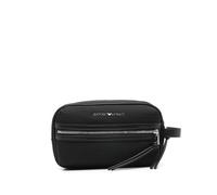 Emporio Armani zip wash bag - Black One Size