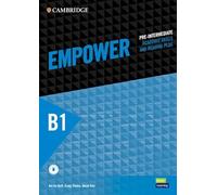 Empower Pre-intermediate/B1 Student's Book with Digital Pack, Academic Skills and Reading Plus (Cambridge English Empower)