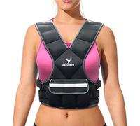 Empower Weighted Vest for Women - Workout Vest in 2 sizes: Fixed 8lbs or Adjustable 10-12-14-16lbs - Adds Resistance to Strength Training, Running, Walking & Cardio - Designed To Fit A Woman’s Body