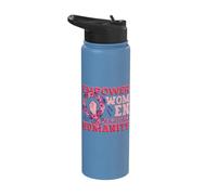 Empower Women Elevate Humanity Social Justice Feminism Stainless Steel Insulated Water Bottle