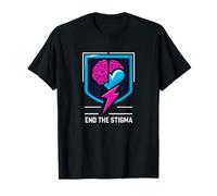 Empower Your Mind - Lightning Brain Emblem T-Shirt